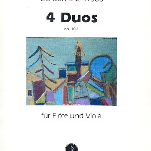 4 Duos op.102 für Flöte und Viola Sale
