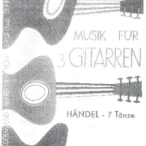 Abverkauf 7 Tänze aus Opern für 3 Gitarren