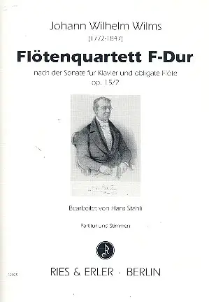 Quartett F-Dur op15,2 für Flöte, Violine, Wochenendangebot