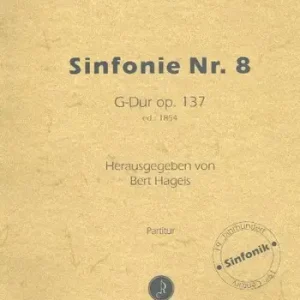 Schneller Versand Sinfonie G-Dur Nr.8 op.137