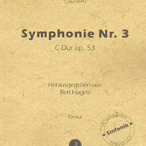 Sinfonie C-dur Nr.3 op.53 für Orchester Kostenloser Versand