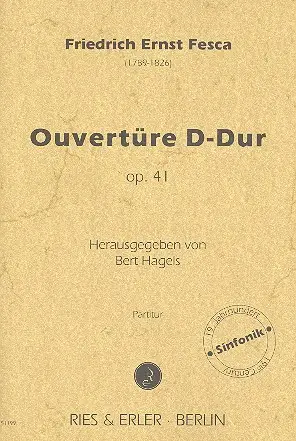 Ouvertüre D-Dur op.41 für Orchester Garantierte Lieferung