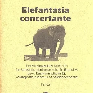 Elefantasia concertante für Sprecher, Klarinette, Markenprodukt