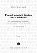 Einmal wandelt ein Läuten durch mich hin Angebot