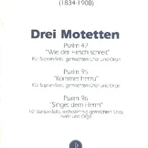 Saisonangebot 3 Motetten