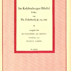 Im Kahlenberger Dörfel op.340 Neu Im Sortiment