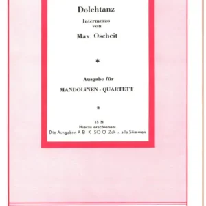 Preis Gesenkt Dolchtanz op.19