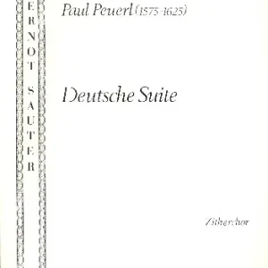 Preisreduziert Deutsche Suite für 4 Konzert-Zithern