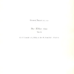 Sichere Zahlung Der Zither treu WV160