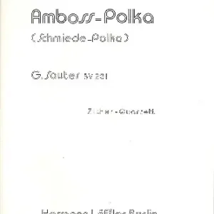 Zertifiziert Amboß-Polka für 4 Konzert-Zithern