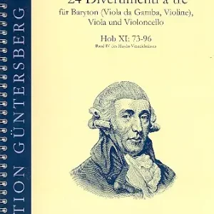 24 Divertimenti a tre Hob.XI:73-96 Wochenendangebot