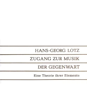Zugang zur Musik der Gegenwart Direktkauf