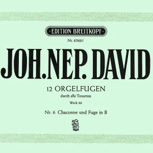Saisonangebot 12 Orgelfugen Wk 66, Heft 6 B