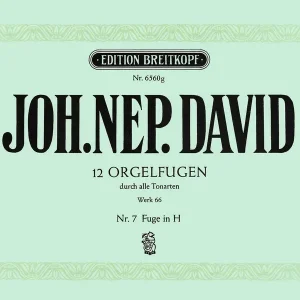 Top-Angebot 12 Orgelfugen Wk 66, Heft 7 H