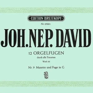 Online Kaufen 12 Orgelfugen Wk 66, Heft 9 G