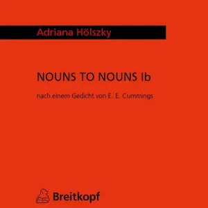 Abverkauf NOUNS TO NOUNS Ib