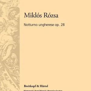 Notturno Ungherese op. 28 Billig