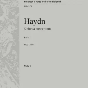Neuheit Haydn, Joseph Sinf.concertante B Hob I: 105