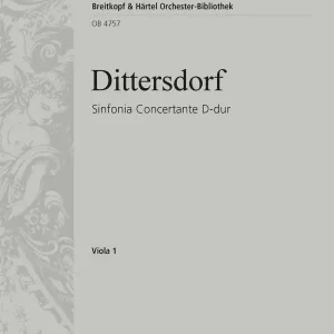 Sinfonia Concertante D-dur Schneller Versand