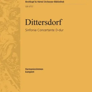 Sinfonia Concertante D-dur Finale Aktion