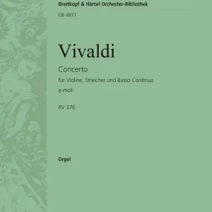 Concerto e-Moll RV275 Neue Ware