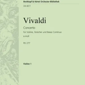 Concerto e-Moll RV275 Wochenendangebot