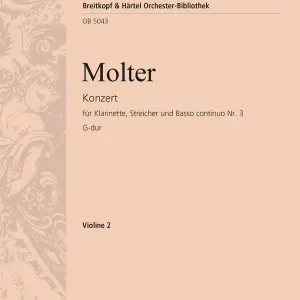 Bestseller Klarinettenkonzert Nr. 3 G-dur