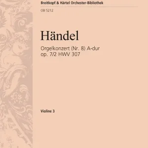 Preiswert Konzert A-Dur op.7,2 HWV307