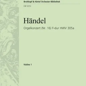 Finale Aktion Konzert F-Dur Nr.16 HWV305a