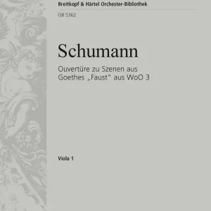 Ouvertüre zu Szenen aus Goethes Faust WoO3 Preisreduziert