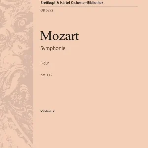 Symphonie Nr.13 F-Dur KV112 Zertifiziert