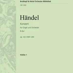 Direkt Vom Hersteller Konzert B-Dur op.4,2 HWV290