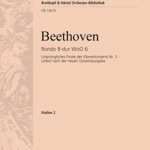 Saisonangebot Rondo B-Dur WoO6