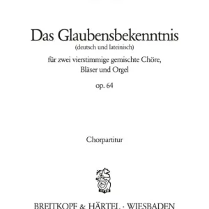 Raphael, Günter Das Glaubensbekenntnis op. 64 Geprüft