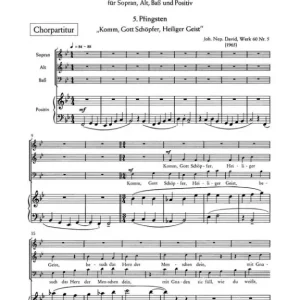 Schnäppchen Choralkantate Wk 60,5