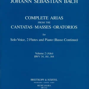 Abverkauf Complete Arias from the Cantatas, Masses and Oratorios vol.2 (alto)
