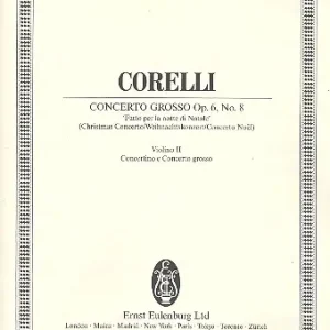 Concerto grosso g-Moll op.6,8 Jetzt Kaufen