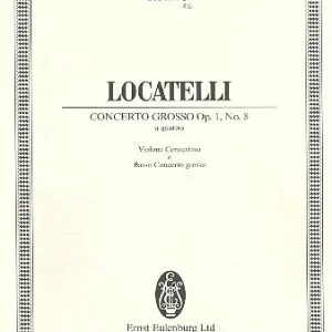 Concerto grosso f-Moll op.1,8 Super-Preis
