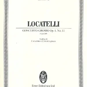 Concerto grosso op. 1,11 für 2 Violinen, Begrenztes Angebot