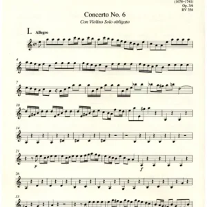 Sonderaktion Konzert a-Moll L'Estro Armonico op.3,6 RV356