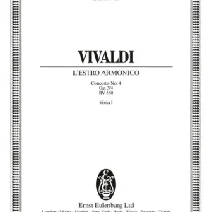 Aktuell Konzert a-Moll L'Estro Armonico op.3,6 RV356