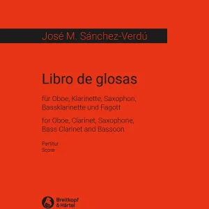 Ausverkauf KM2514 J.M. Sanchez-Verdu, Libro de glosas