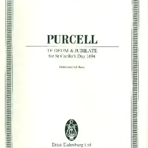 Purcell, Henry, Te Deum und Jubilate Z 232 Kostenloser Rückversand