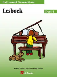 Begrenztes Angebot Hal Leonard Pianomethode vol.4 - lesboek