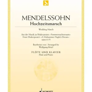 Meistverkauft Hochzeitsmarsch op. 61/9