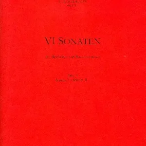 6 Sonaten Band 1 (Nr.1-3) Direkt Vom Hersteller