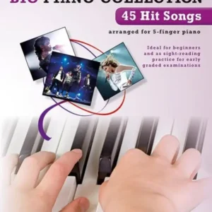 Wochenendangebot 45 Hit Songs: for 5-finger piano