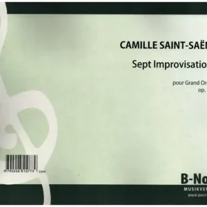 7 Improvisations op.150 Gratis Versand