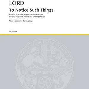 ED22755 To notice such Things Angebot