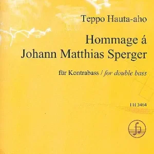 Hommage à Johann Matthias Sperger Direkt Vom Hersteller
